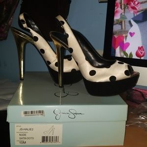 Jessica Simpson stillettos that were worn 1 time